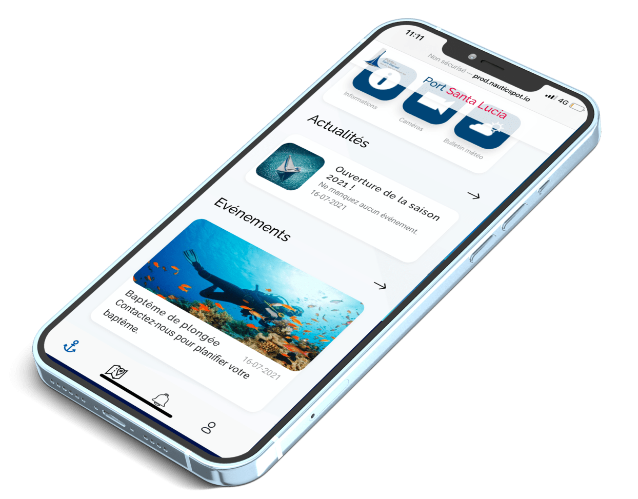Nauticspot application nautisme et plaisanciers